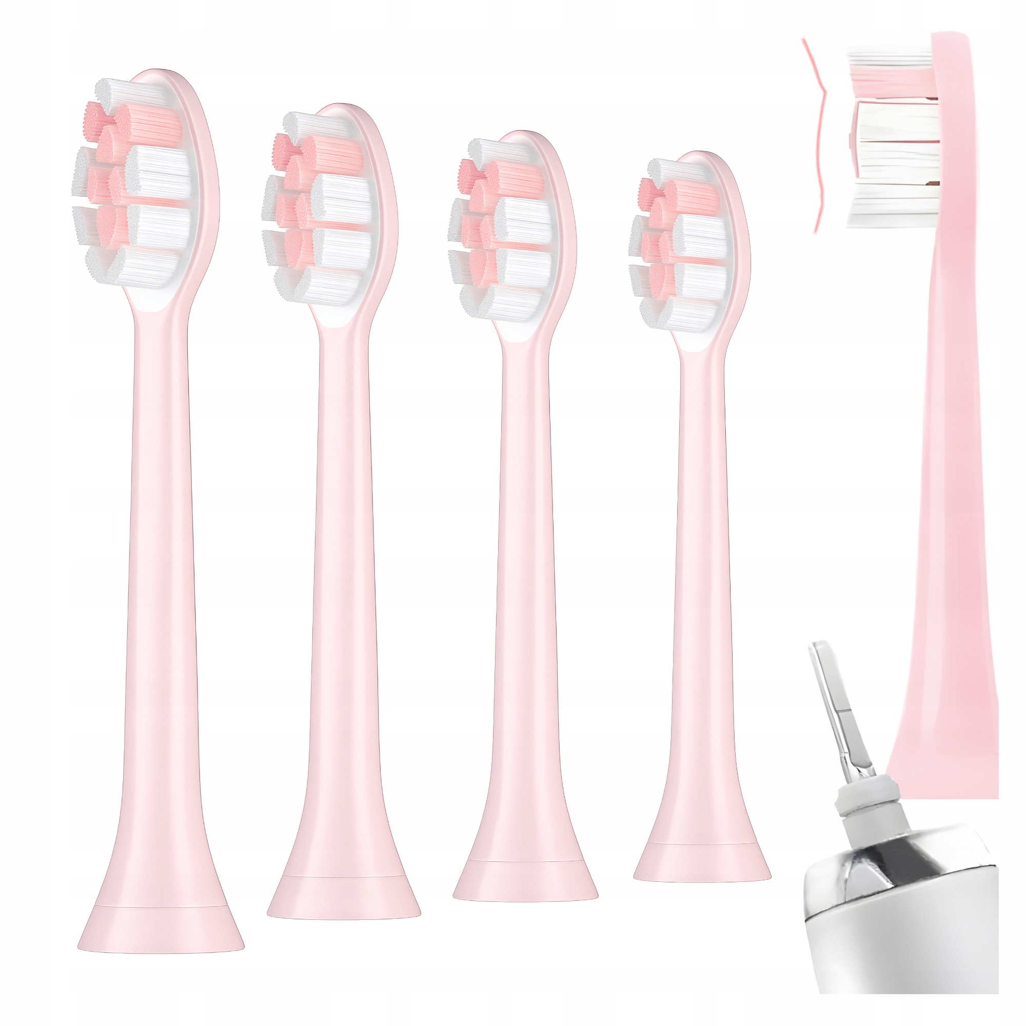 KOŃCÓWKI DO SZCZOTECZEK SONICZNYCH PHILIPS SONICARE ZAMIENNIK 4 szt