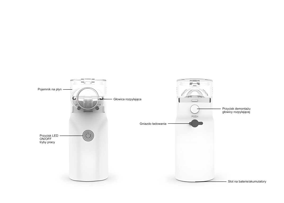 Inhalator Siateczkowy Mesh Nebulizer