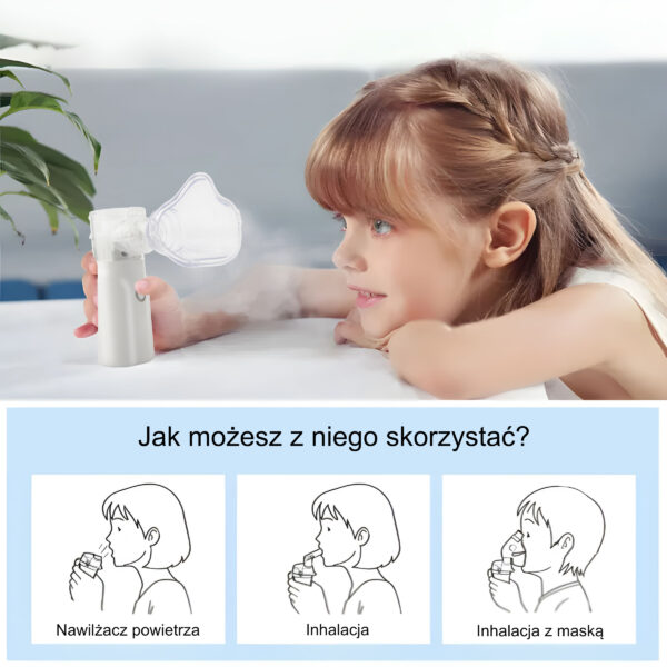 Inhalator Siateczkowy Mesh Nebulizer